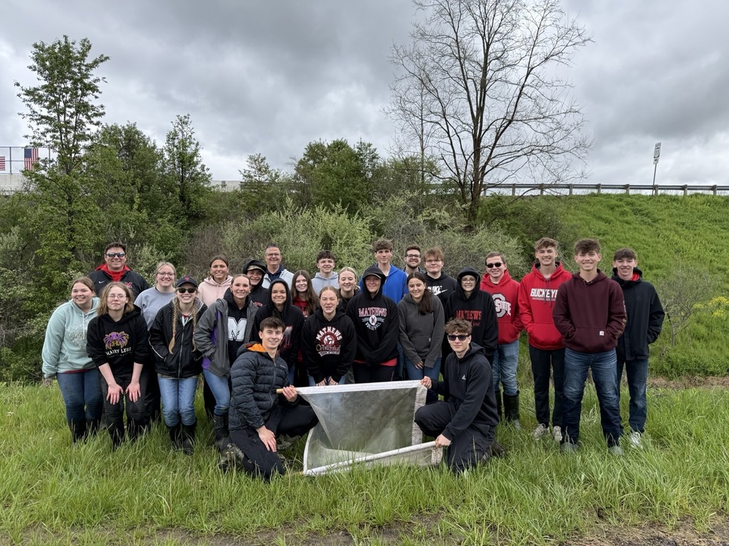 Mathews Biology Students Conduct Stream Study