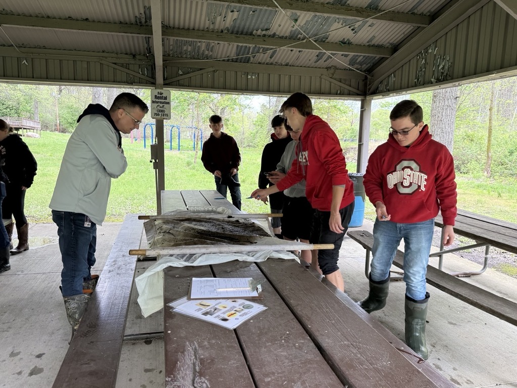 Mathews Biology Students Conduct Stream Study