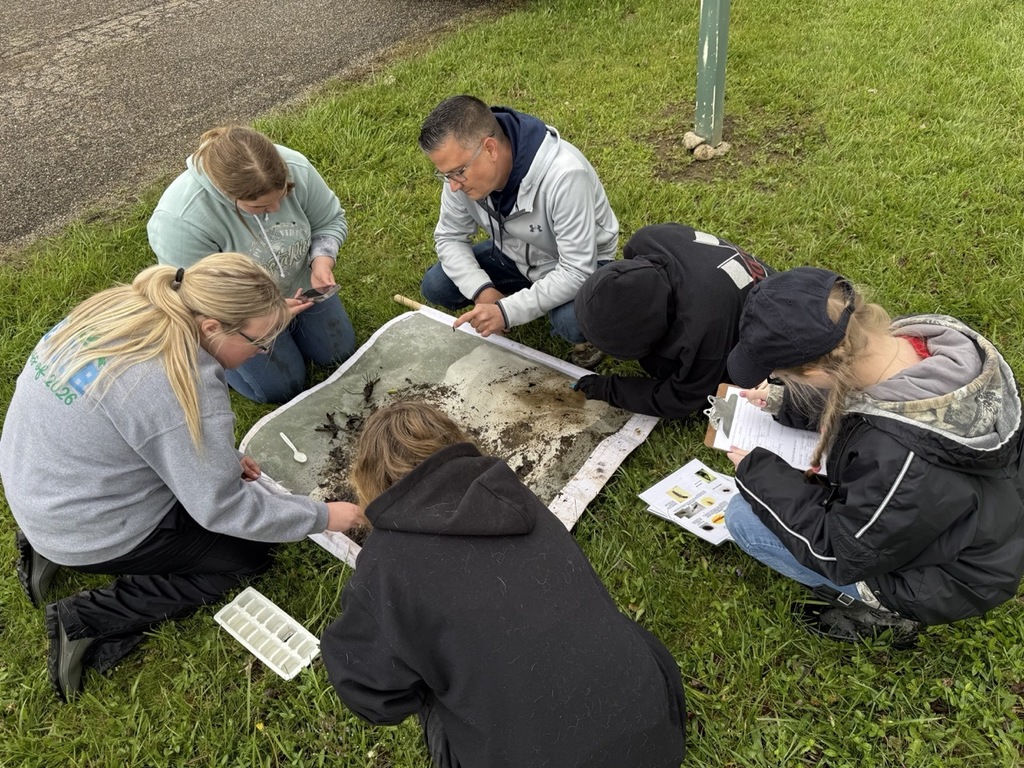 Mathews Biology Students Conduct Stream Study