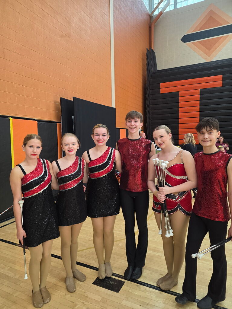 🥇🎉 Congratulations to our Senior High Majorette Line for earning 1st Place at the TU Competition! Your hard work, dedication, and outstanding performance made us all proud. ❤️🖤 Way to represent with Mustang Pride!]