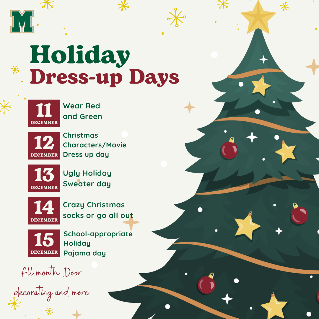 Holiday Dress-Up Days | Mattoon High School