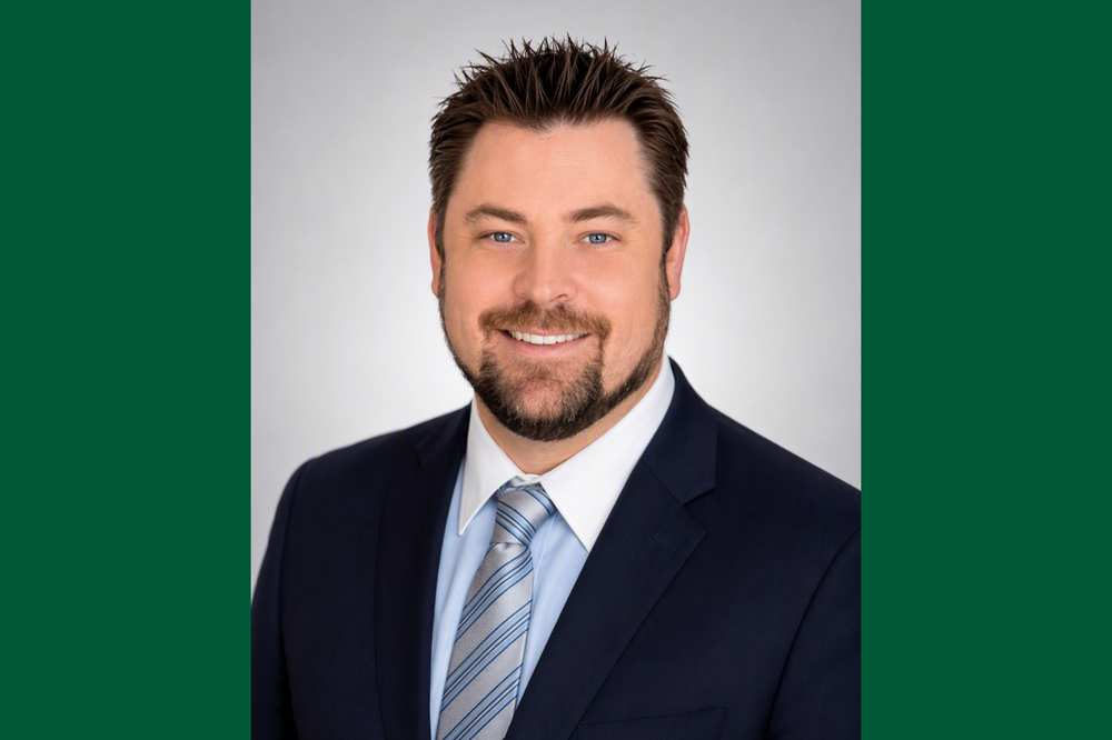 Headshot of new head baseball coach heath uppencamp