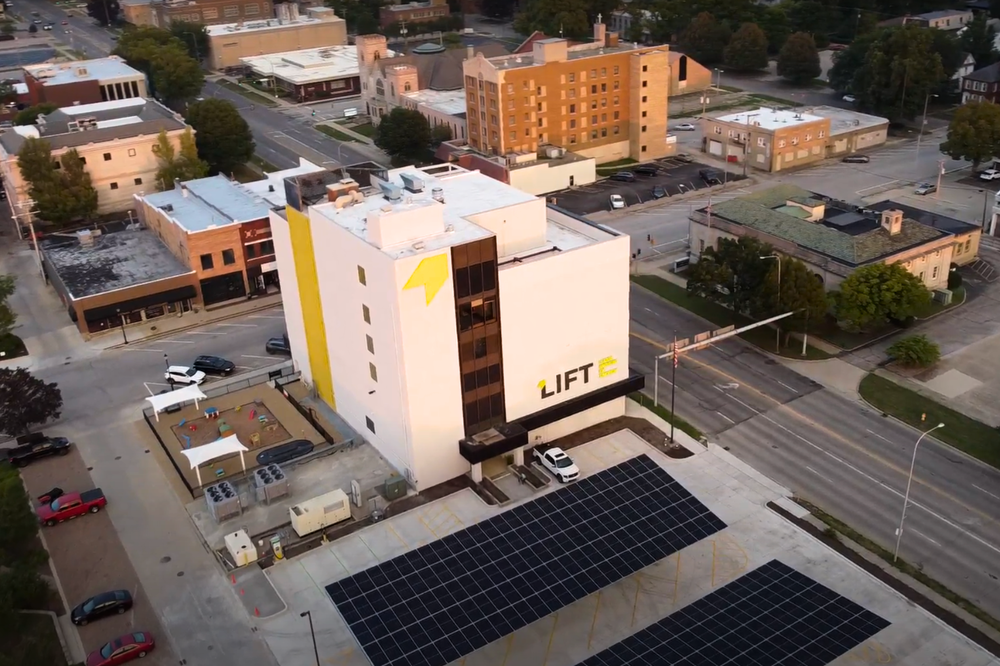 Aerial view of LIFT