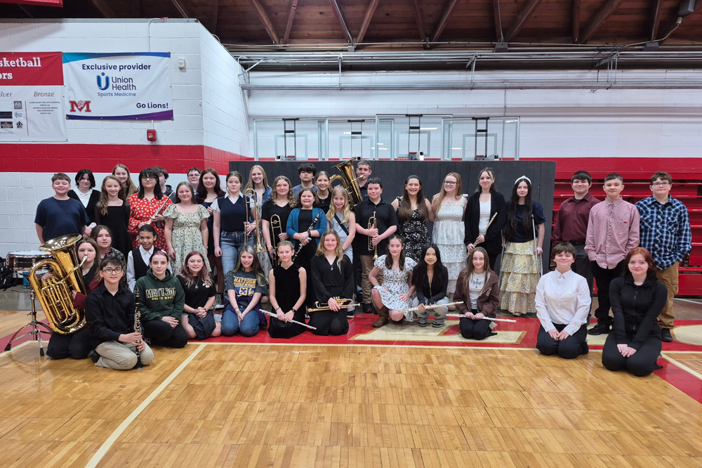 MMS students at the IESA solo and ensemble contest