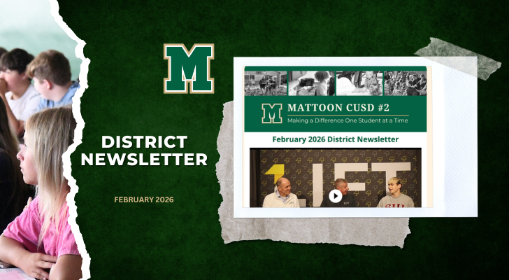 District Newsletter | February 2026 | Graphic featuring newsletter preview