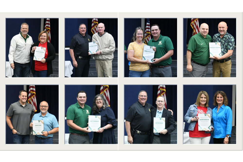 photo of board members handing retirement plaques to retirees (8)