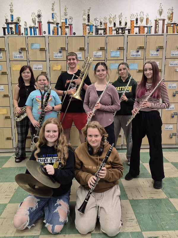 8 MMS band students chosen for ILMEA honor band