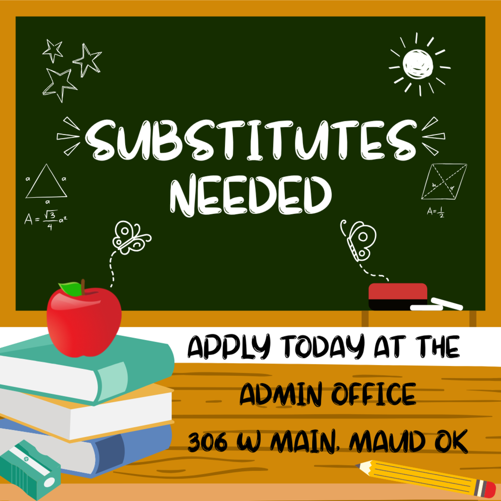 substitutes needed