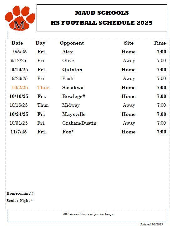 HS FOOTBALL