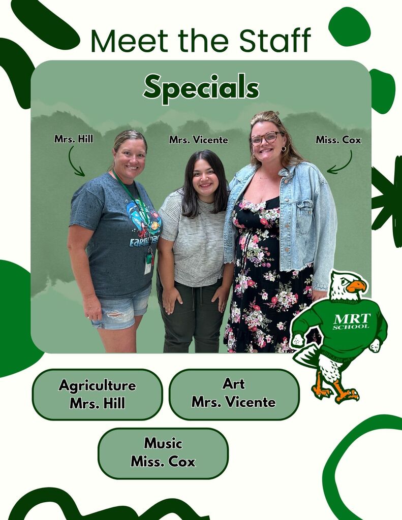 Meet the Staff: Student Support & Specials!