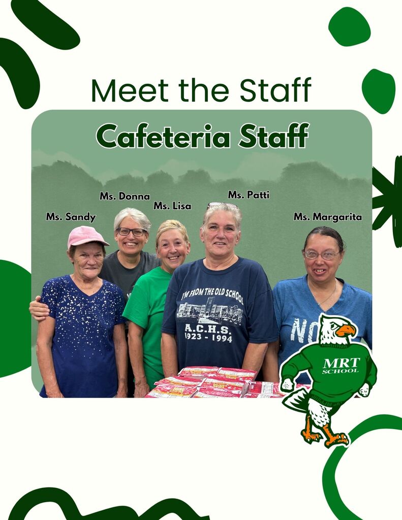 Meet the Staff: Cafeteria & Transportation!