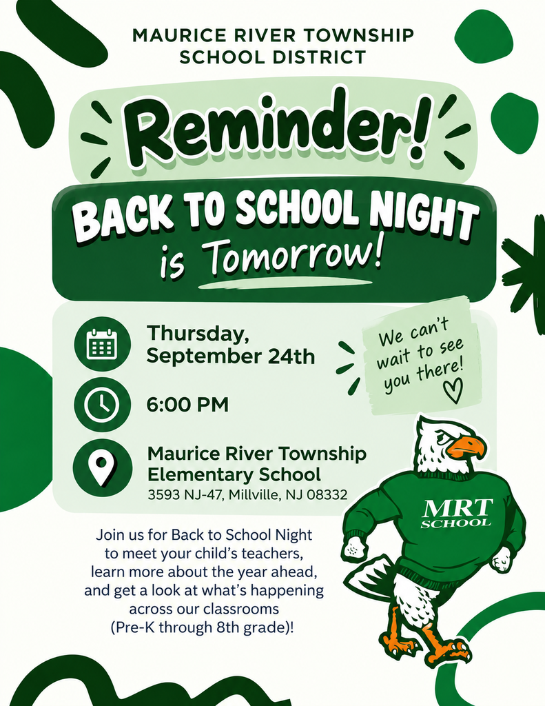 Back to School Night is tomorrow, September 24th at 6:00 PM!