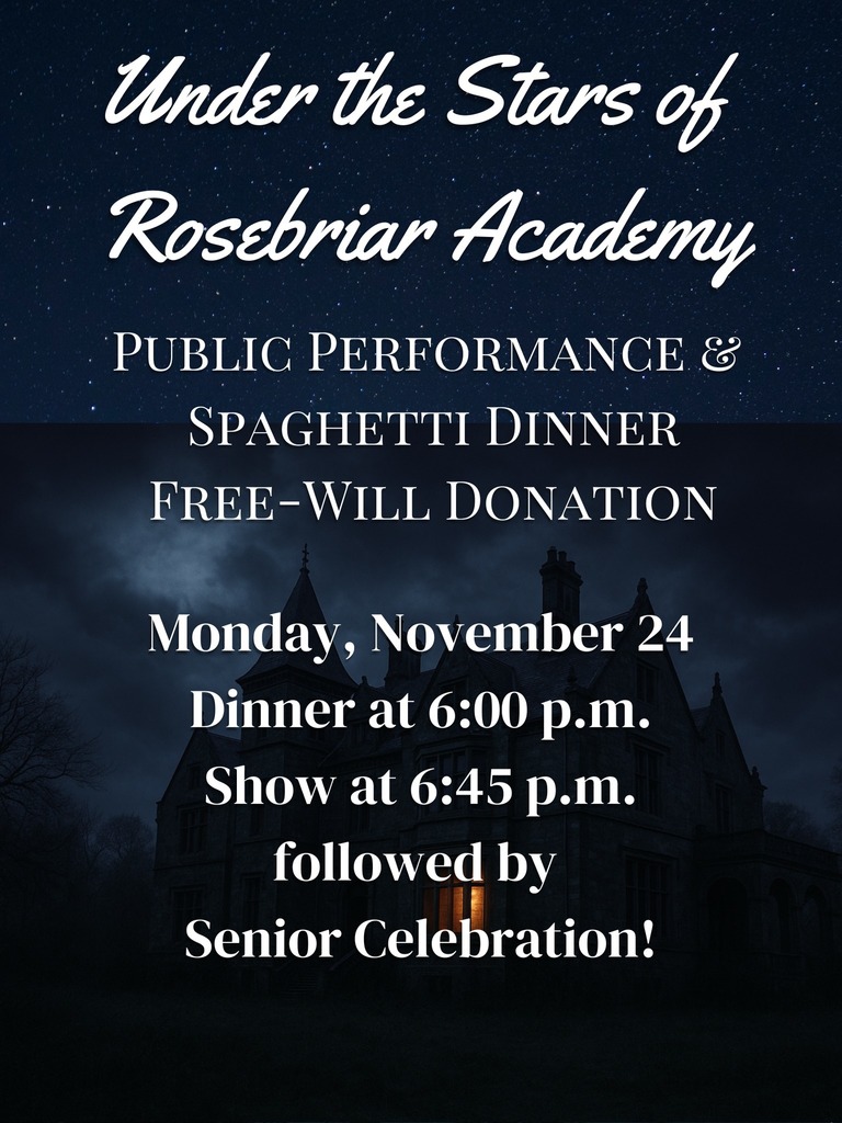 Play Production Public Performance Poster