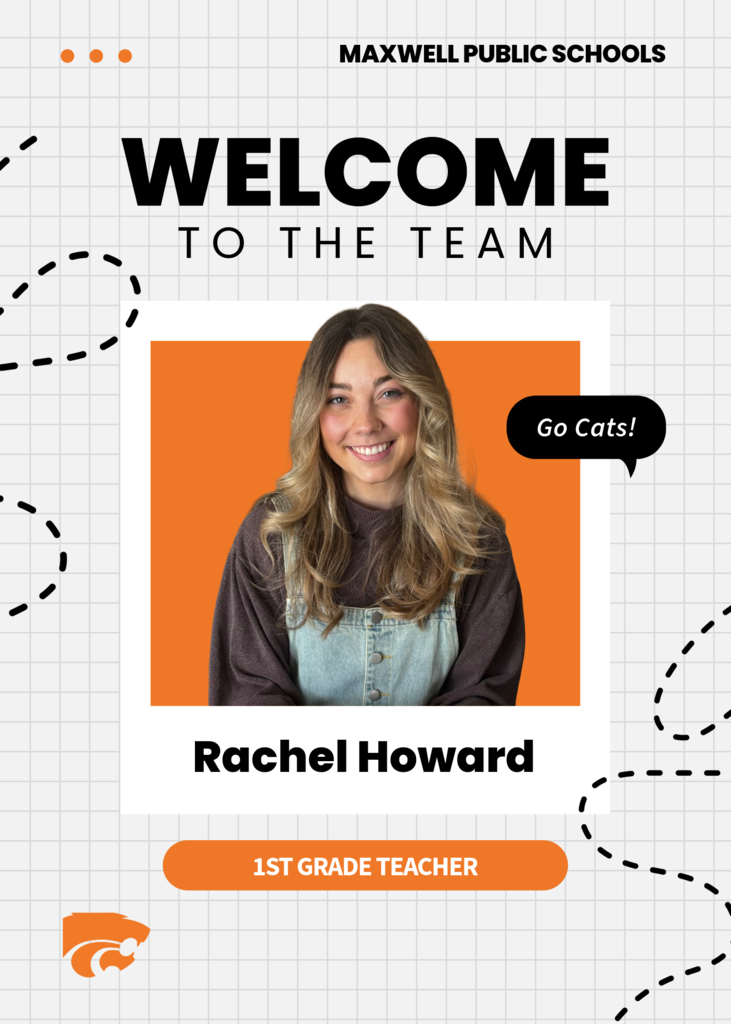 New Staff Graphic of Rachel Howard