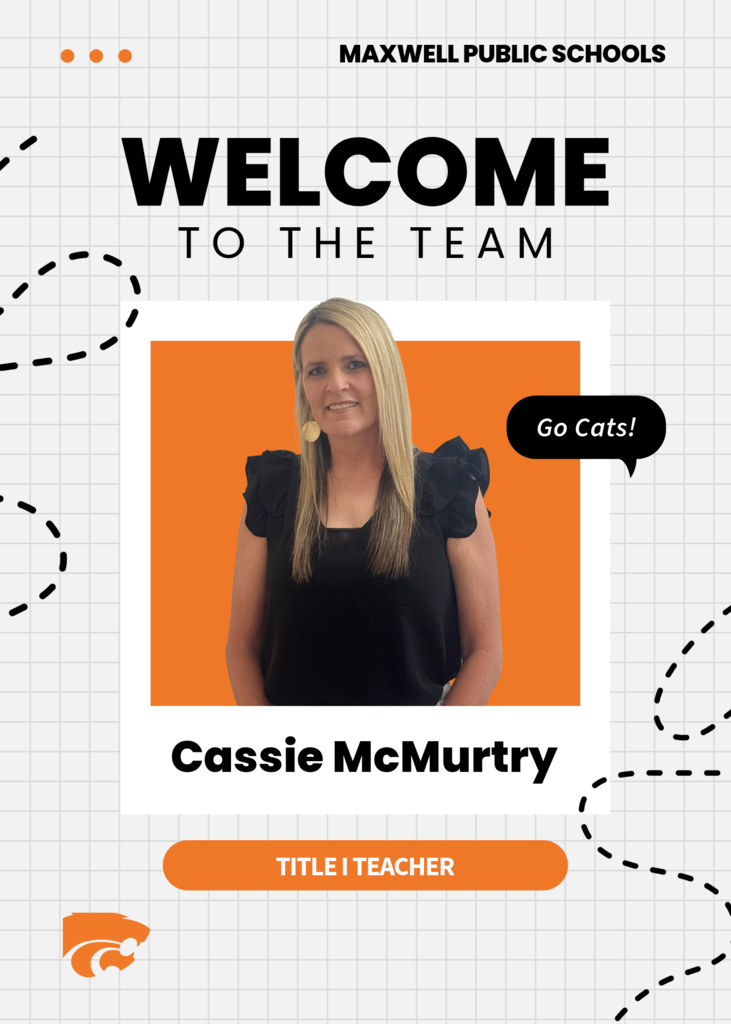 New Staff Graphic of Cassie McMurtry
