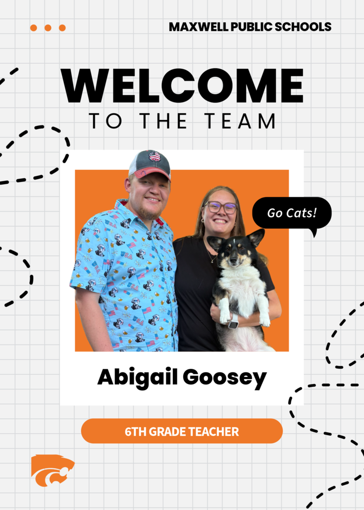 New Staff Graphic of Abigail Goosey