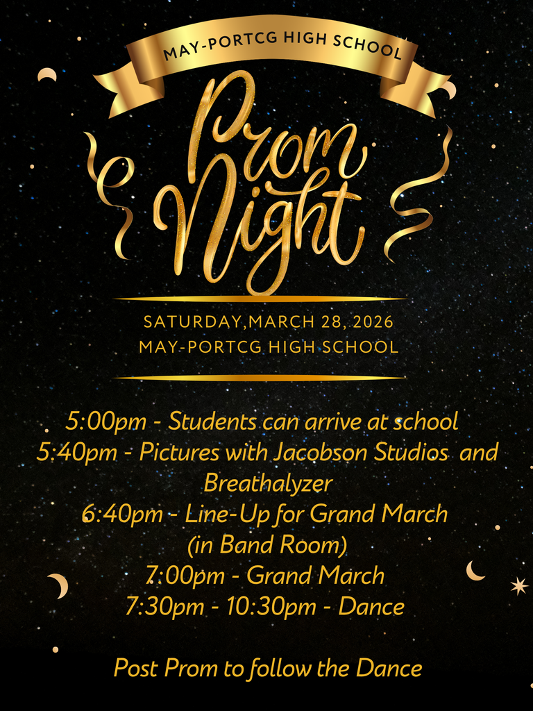 Prom is Saturday, March 28!
