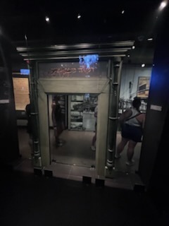 One of the mantel from a synagogue
