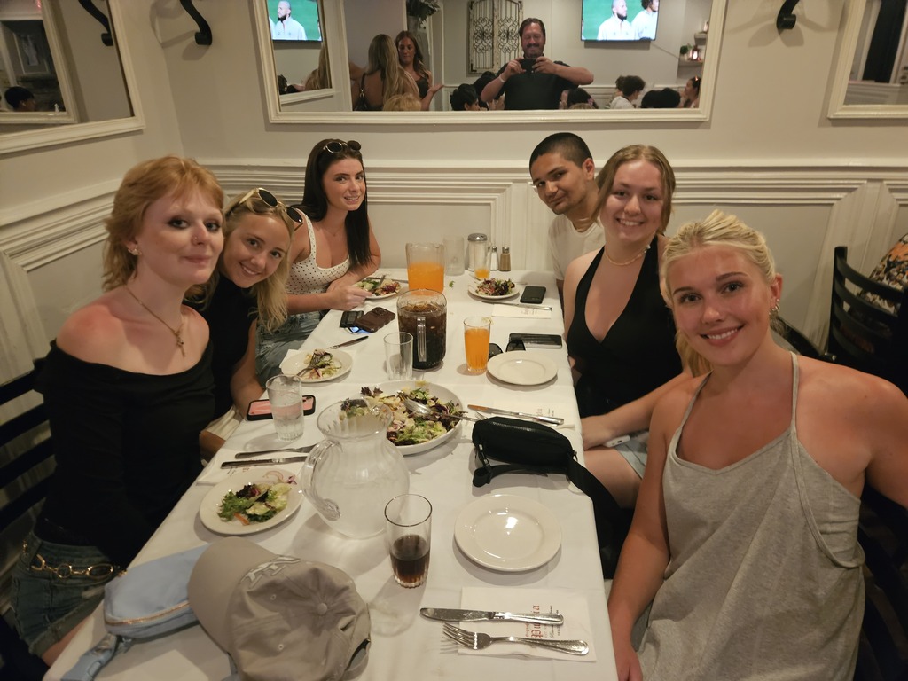 Supper at Puglio