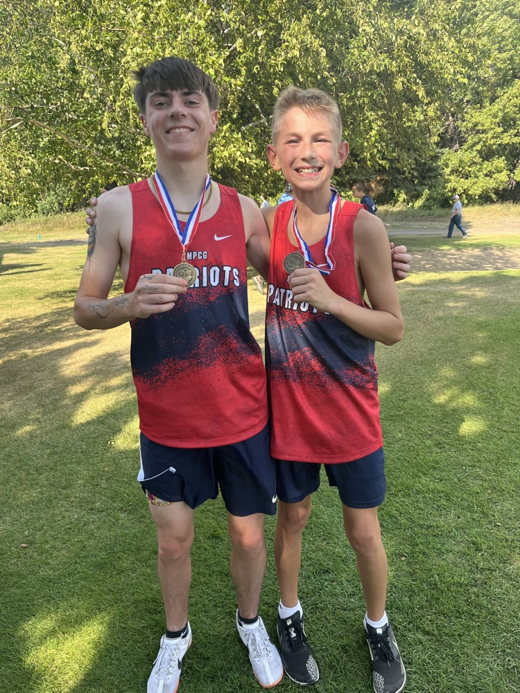 3K medalists:  Tyetan 6th, Cain 18th