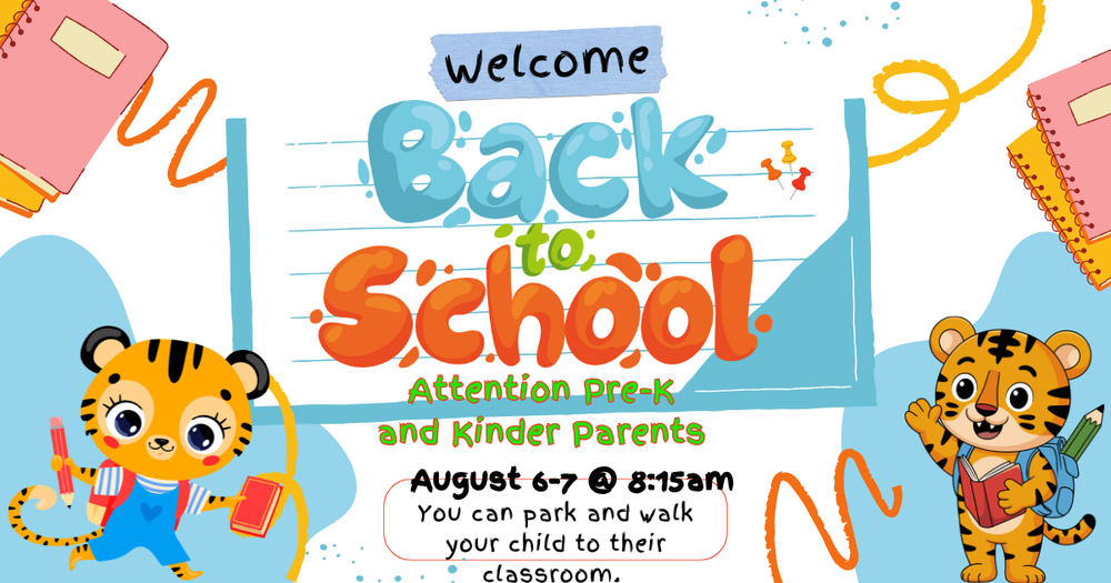 Pre-K and Kinder Parents