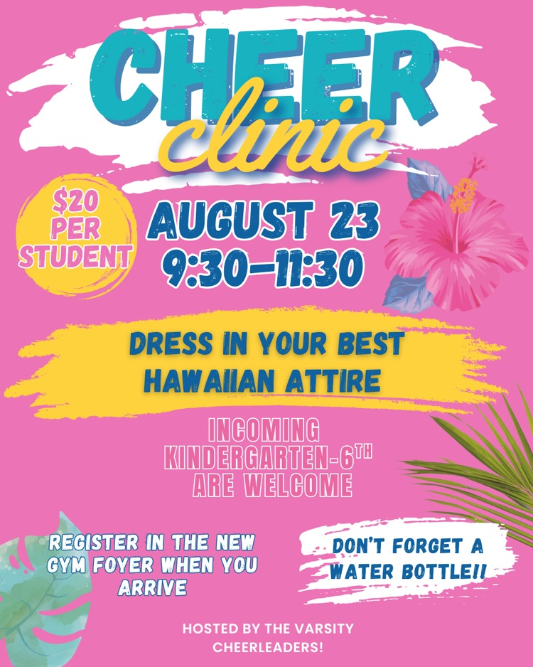 Cheer Clinic held at May ISD