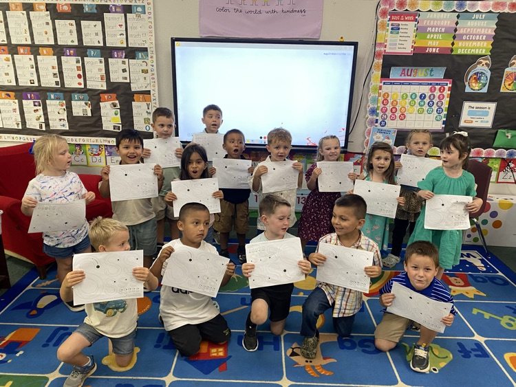 Writing the letter S