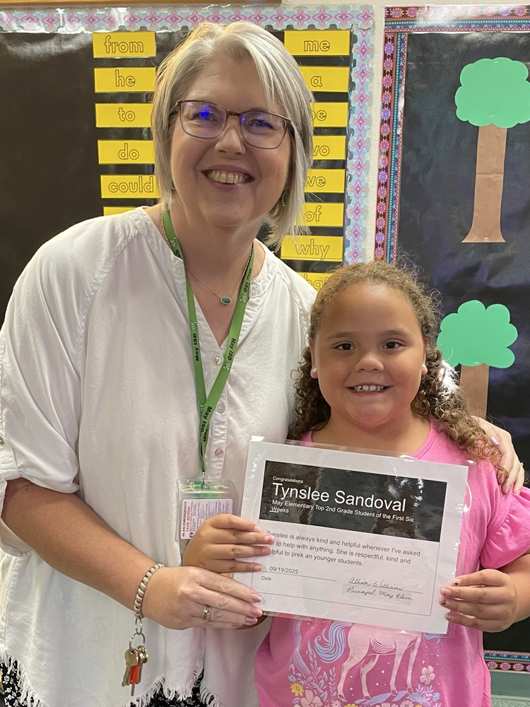 Tynslee Sandoval - 2nd Grade