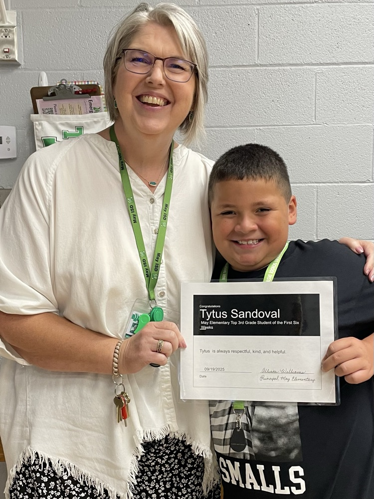 Tytus Sandoval - 3rd Grade