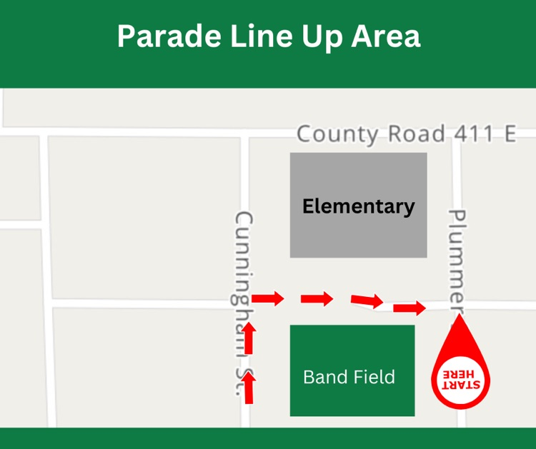 Parade line up
