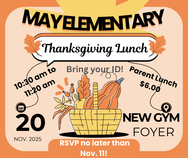 RSVP for Thanksgiving Lunch