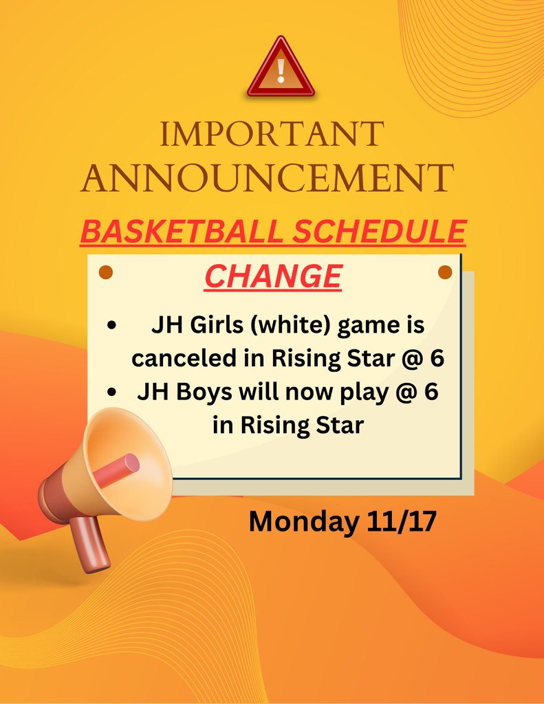 Basketball Schedule Change