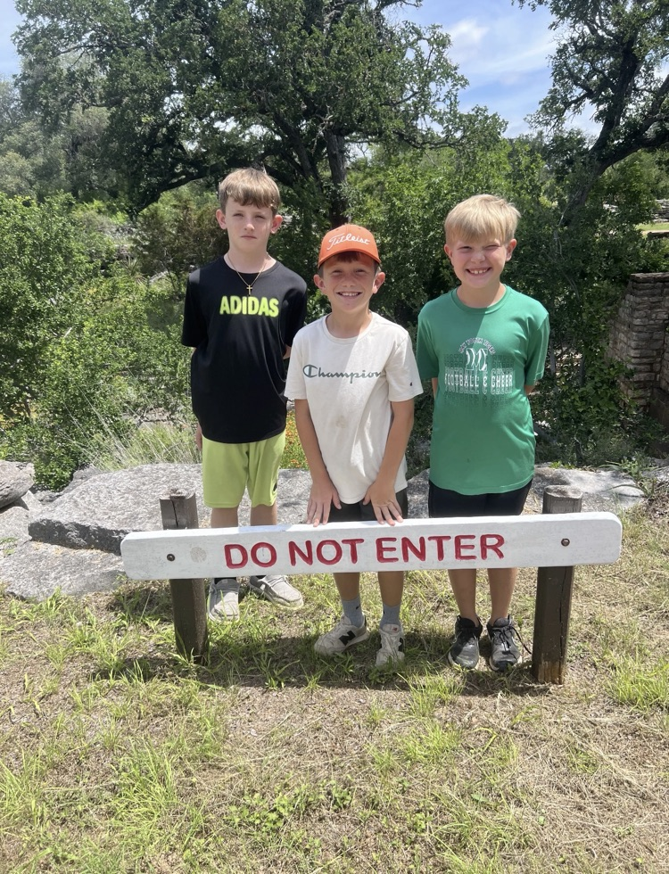 They entered!