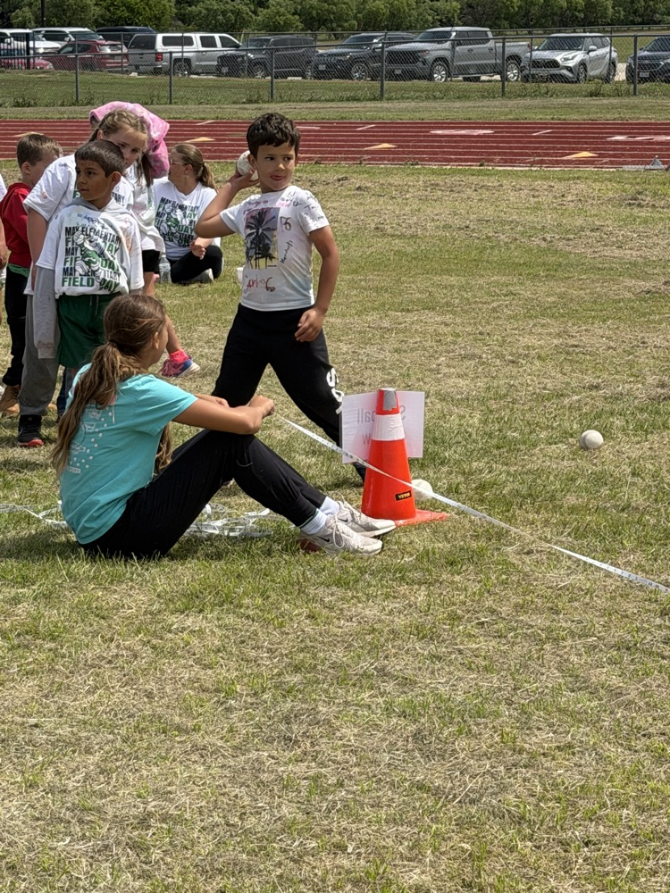 Softball throw!