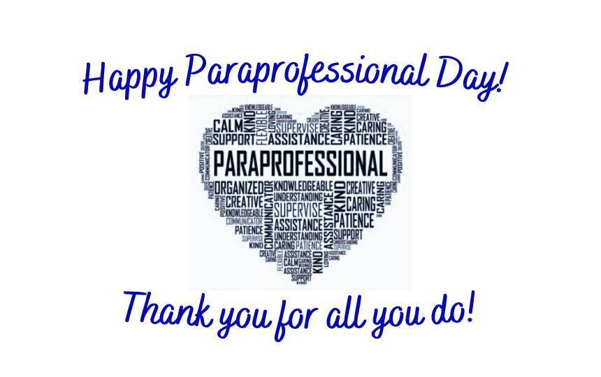 paraprofessional day