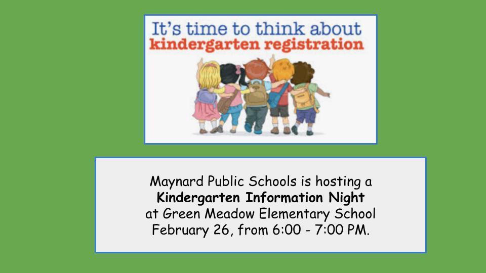 Kindergarten Registration