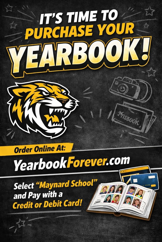 Yearbook Purchase Flyer