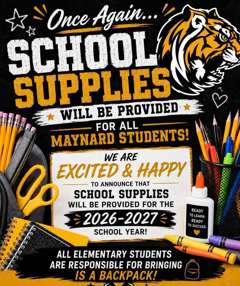School Supplies Flyer