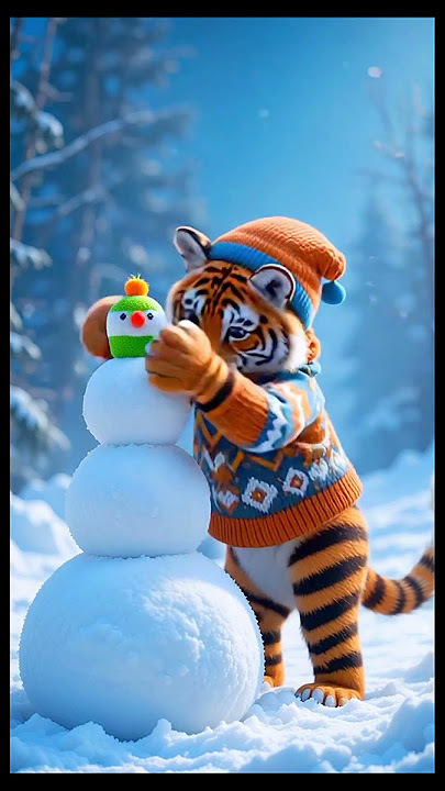 Tiger in the Snow