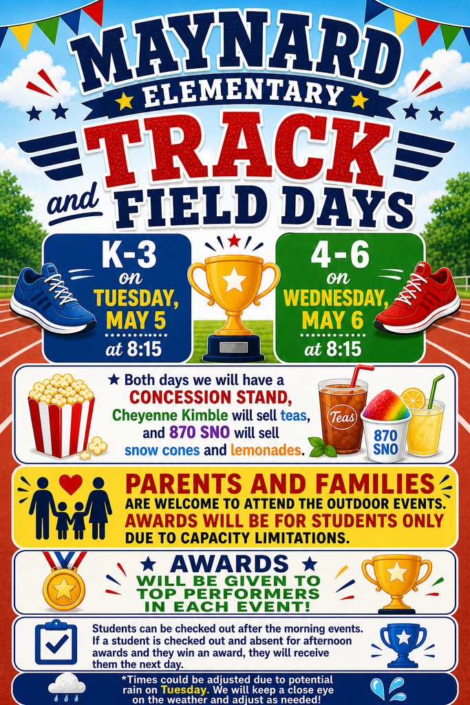 Track and Field Day Flyer