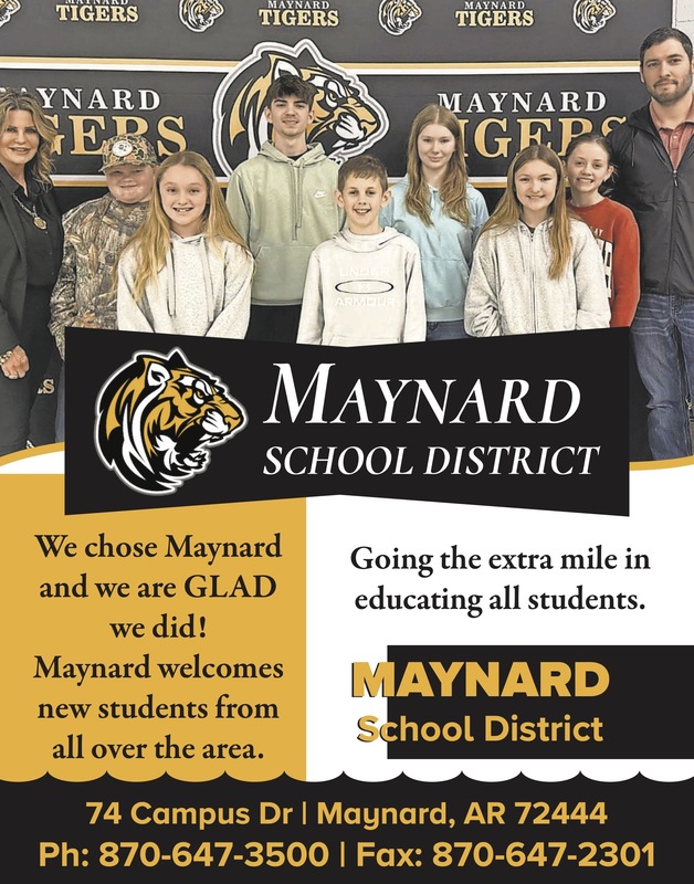 Picture of students that chose Maynard Schools as their School Choice.