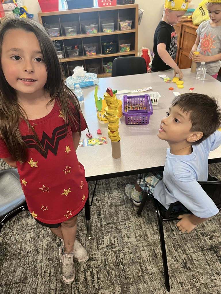 Mrs. Fitzwater’s summer school class is having fun while learning lots of new skills!