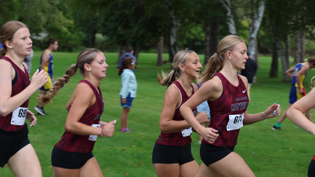 Cross Country Dodge County CC Invite Mayville Teams 2nd with 14 individual medals and 15 personal best times