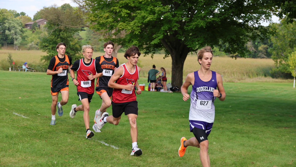 Cross Country Dodge County CC Invite Mayville Teams 2nd with 14 individual medals and 15 personal best times