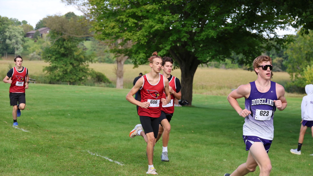 Cross Country Dodge County CC Invite Mayville Teams 2nd with 14 individual medals and 15 personal best times