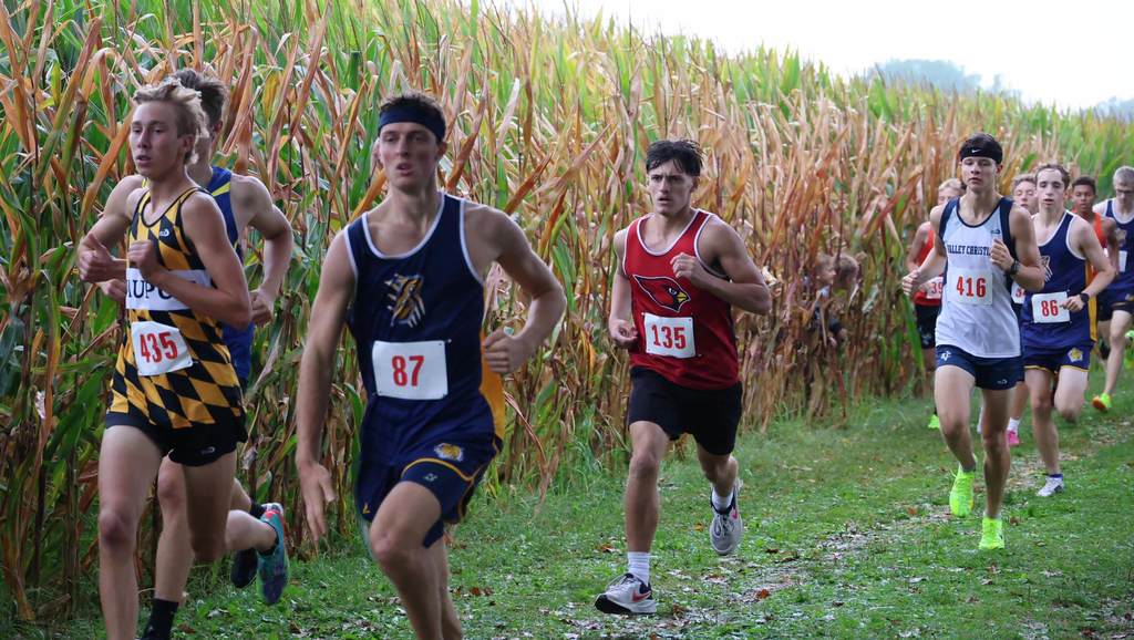 Ripon Cross Country Meet Girls finished 4th and boys finished 8th along wet muddy paths