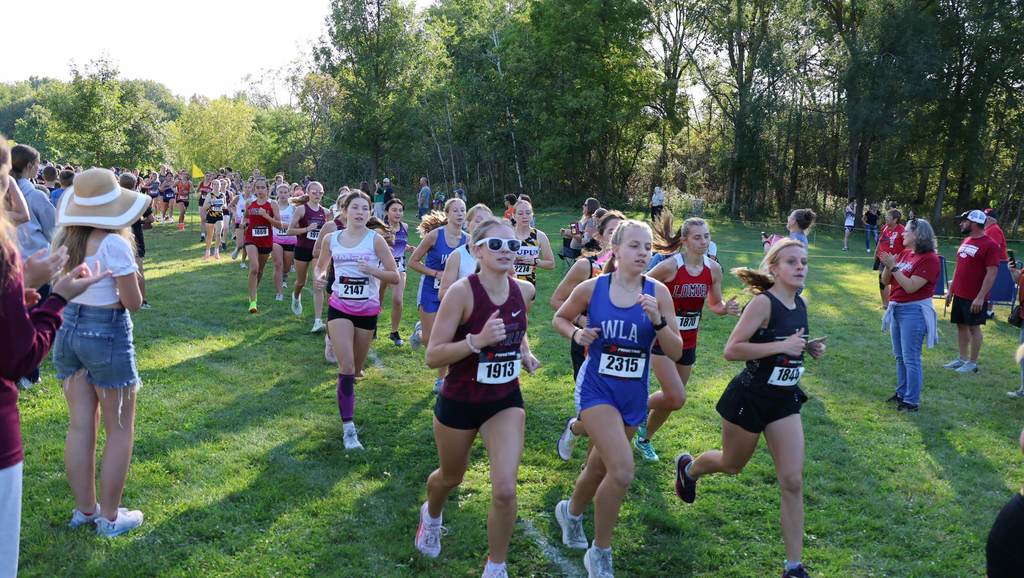 Horicon River Run Cross Country Meet Mayville Girls take 2nd place, medals earned