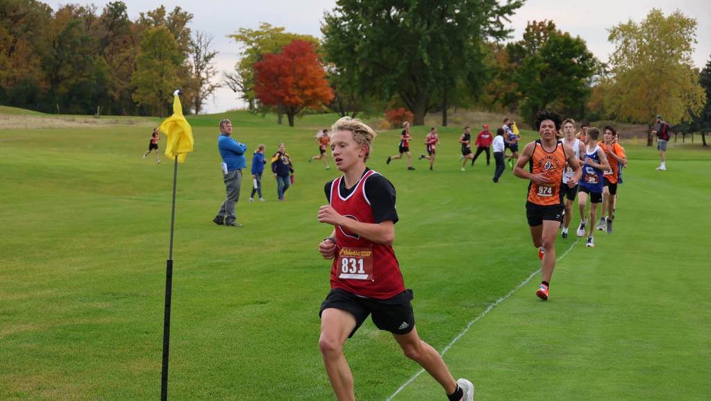 Congratulations to Mayville Cross Country for a strong performance at the Conference Meet! Varsity and JV Girls teams both earned 2nd place, and Varsity Boys earned 6th. Mayville athletes earned individual conference honors including Crystall M. (HM), Mette G. (2nd Team), Sidney D. (1st Team), Samara H. (HM), Adam B. (2nd Team), Caden L. (HM), and Destiny G. (HM), as well as our junior high runners Norah B. (4th), Eli M. (6th), and Marcus G. (3rd). Congrats, Cards!