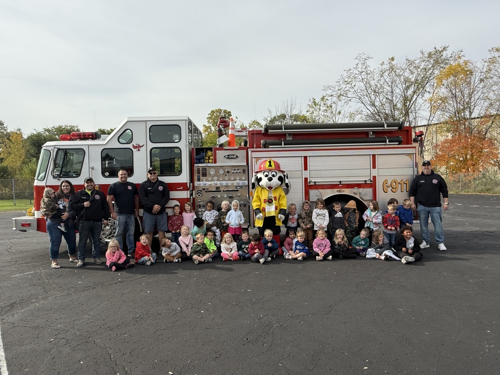Our Early Learning Center welcomed the Mayville Fire Department this morning for a fire safety visit and a tour of the fire truck! What a super fun morning!! #mayvillecardinals #mayvilleschools #cardinalpride