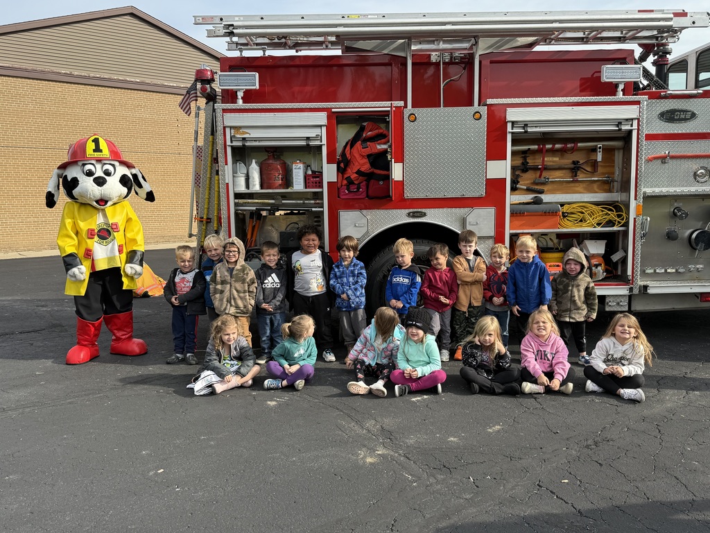 Our Early Learning Center welcomed the Mayville Fire Department this morning for a fire safety visit and a tour of the fire truck! What a super fun morning!! #mayvillecardinals #mayvilleschools #cardinalpride